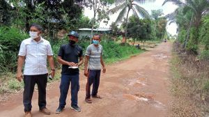Reses, Yasir Cek  Realisasi Usulan Pembangunan Jalan Lingkungan di Dapilnya