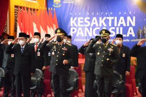 Kapolda Jambi Ikuti Upacara Hari Kesaktian Pancasila