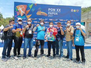 Hanif Wijaya Atlet Panahan Sumbang Medali Emas Kedua Untuk Jambi di PON Papua