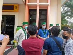 Diduga Represif Hadapi Pendemo,  HMI Badko Jambi Laporkan Oknum Polisi di Merangin
