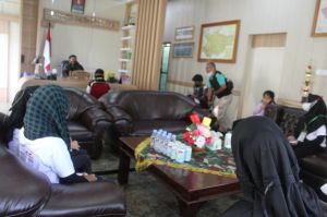 HUT TNI Ke 76, Wartawan Cilik Merangin Sambangi Kodim 0420/Sarko