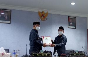 DPRD Kota Jambi Laksanakan Paripurna Penyampaian Nota Pengantar dan Nota Keuangan RAPBD Tahun 2022
