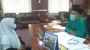 Mashuri Terkejut Ditanya Wartawan Cilik Maju Bupati 2024 