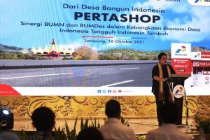 Dorong Pertumbuhan Pertashop, Menteri BUMN Apresiasi UMKM dan BUMDes