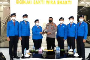 Wakapolda Jambi Sambut Baik Audiensi Pelajar SMA Nusantara Magelang, Ini Pesannya 