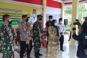 Bupati Canangkan Desa Mekar Sari Makmur Jadi Desa Mandiri Binaan Kodim 0415/Jambi
