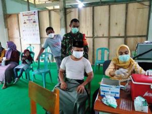 Warga Desa Rawa Medang Antusias Ikuti Vaksinasi