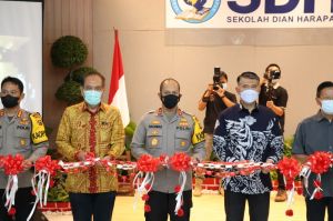 Peduli Pendidikan, Kapolda Jambi Hadiri Peresmian SDH Kebun Handil