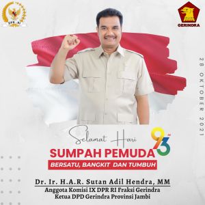 SAH Ingatkan Makna Sumpah Pemuda Sebagai Semangat Pemersatu Bangsa