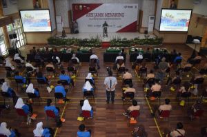 Danrem 042/Gapu Ajak Pelajar Menabung Sejak Dini