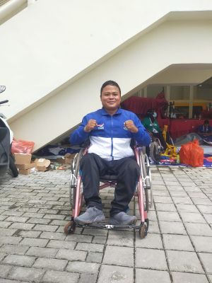 Mantap, Abdul Hamid Beserta Istri Sumbang Medali Emas dan Perak di Peparnas