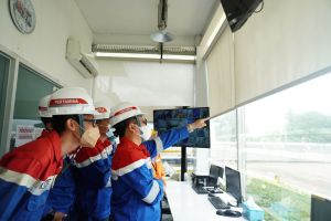 Komut PT Pertamina Patra Niaga Kunjungi Pertashop, Depot LPG Pulau Layang dan IT Palembang