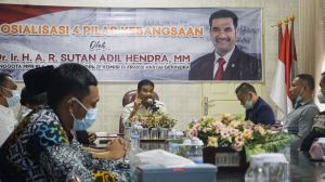 SAH Ajak Komunitas Petani Dan Generasi Muda Pahami Empat Pilar Kebangsaan