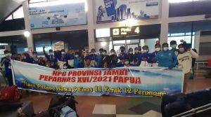 Dari Papua, Kontingen Jambi Akan Menginap di Jakarta