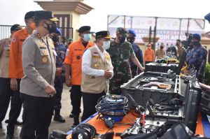 Kasrem 042/Gapu Ikuti Apel Kesiapsiagaan Hadapi Bencana Hidrometeorologi