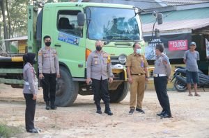 Kapolda Jambi Cek Jalur Angkutan Batubara di Ruas Jalan Bajubang-Tempino