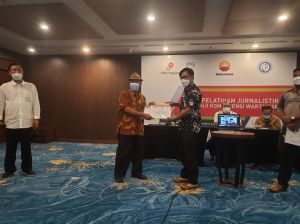 Gebyar Akhir Tahun SKK Migas - KKKS - FJM Jambi, dari UKW hingga Media Kompetisi