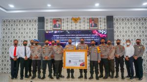 Di Jajaran Polda Jambi, Hanya  Polres Merangin Dapatkan Predikat Zona Integritas WBK