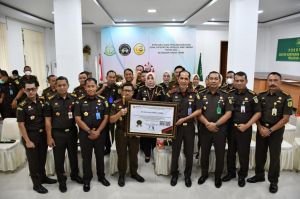 Wapres Ma'ruf Amin Minta Kejati Jambi yang Lolos WBBM Tetap Jadi Icon Pelayanan Publik.