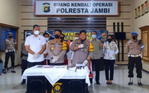 2 Personel Polresta Jambi Dipecat