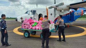 Kapolda Jambi Kirim Sembako hingga Turunkan Personel Bantu Korban Banjir di Bungo