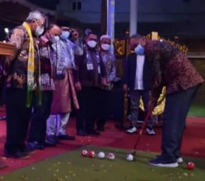 Danrem 042/Gapu Hadiri Open Turnamen Gateball Gubernur Jambi Cup 2022