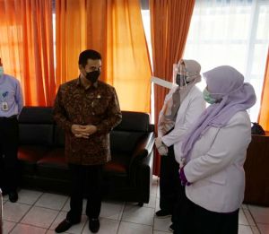 Kunjungan Aspirasi, SAH Perkuat Koordinasi dan Sinergisitas Lawan Omicron