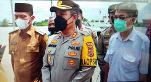 Kapolres Tanjabtim Sampaikan Duka Mendalam ke Keluarga Korban Meninggal Dunia Diduga Keracunan