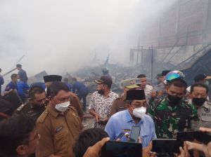 Sijago Merah Ngamuk di Dalam Kota Kualatungkal, Bupati dan Wabup Terjun ke Lokasi