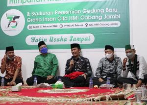 Edi Purwanto Hadiri Peresmian Gedung Baru HMI, Ketum HMI : Terima Kasih Kanda