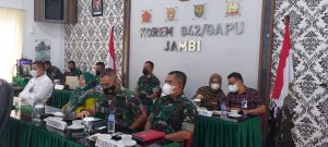 Dandim 0415 Hadiri Sosialisasi UU RI No 23 Tahun 2019 dan Sosialisasi Komponen Cadangan