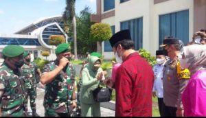 Ketua DPRD Provinsi Jambi Sambut Kedatangan Danrem 042/Gapu di Jambi