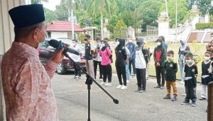 H Mashuri: BupatI Lepas Atlit Taekwondo Ikuti Kejurda di Sarolangun Jaga Sprotivitas Dalam Bertandin