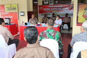 Kapolda Jambi Ajak Forkopimda Sarolangun Tingkatkan Vaksinasi