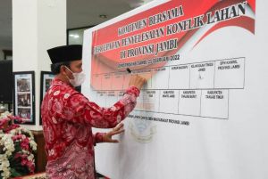 Gelar FGD Konflik Lahan, DPRD Provinsi Jambi Ajak Para Pemangku Kepentingan Teken Komitmen Bersama