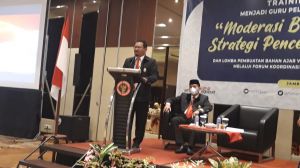 BNPT RI-FKPT Gelar TOT Libatkan Pengajar di Jambi Menjadi Guru Pelopor Moderasi Beragama