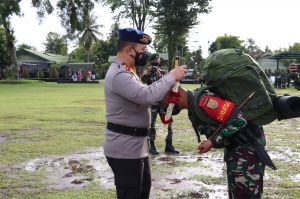 Ratusan Prajurit Yonif Raider 142/Ksatria Jaya Jambi Diberangkatkan ke Papua