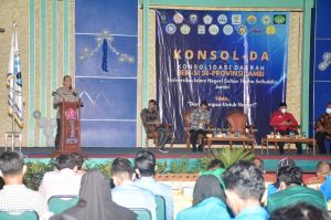 Kapolda Jambi Hadiri Konsolidasi BEM-SI di UIN STS, Ini Katanya ke Para Mahasiswa