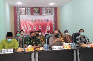Zoom Meeting Wakapolri, Kapolda ke Polres Jajaran : Gencarkan Vaksinisasi