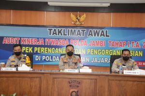Irwasda Polda Jambi Gelar Audit Kinerja Tahap I Perencanaan dan Pengorganisasian