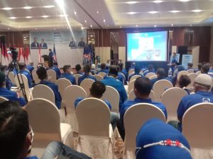 Terkendala Syarat, Raden Ateng Diganti Istri Maju Muscab Demokrat Tanjabbar