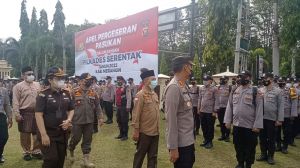 H Mashuri Ikuti Apel Pasukan Pengaman Pilkades