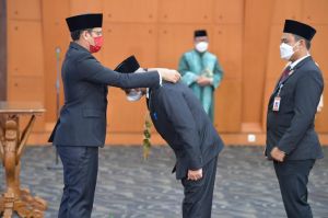 Nadiem Lantik Sejumlah Pejabat Lingkup Kemendikbudristek