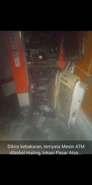ATM BNI Merangin Dibobol Maling 