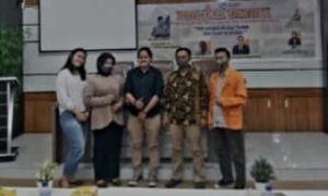 Ketua Komisi ll DPRD Tanjabar jadi Narasumber Ilmu Politik Unja