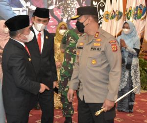 Kapolda Jambi Hadiri Pelantikan 3 Pj Bupati