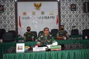Kapenrem 042 Gapu Ikuti Workshop Menulis Penerangan TNI AD 2022