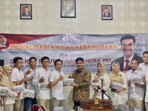 Sosialisasi Empat Pilar Kebangsaan, SAH Wujudkan Kesatuan Untuk Masyarakat Adil dan Makmur