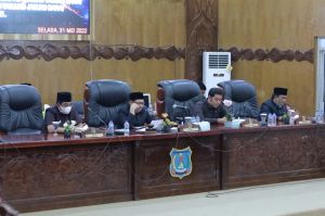 DPRD Tanjab Barat Gelar Paripurna Keempat Penyampaian 3 Raperda 