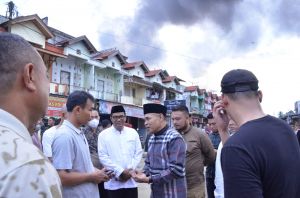 Dari Ponpes Darul Ulum, Aspan Langsung Bertolak ke Gudang di Pasar Sarinah yang Terbakar